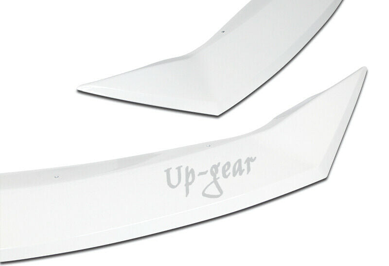 For 19-20 Toyota Corolla Painted White Front Body Kit Bumper Spoiler Lip 3PCS