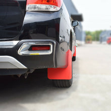 Racing Red Universal Mudguards Mud Flaps Splash Guards Mudflaps Fender Dirty