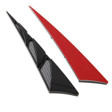 2Pc Universal Car Decor Air Flow Intake Scoop Bonnet Simulation Vent Cover Hood
