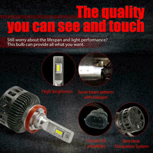 Brightest H11 LED Headllight Bulb for Honda Pilot 2006-2019 Low Beam Bulb 8000LM
