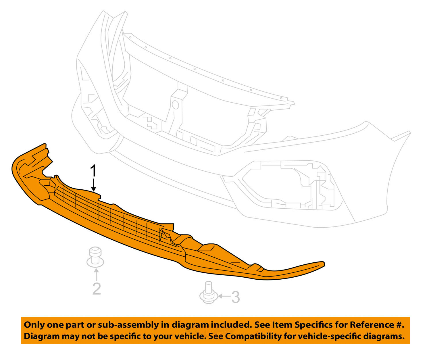 HONDA OEM 2017 Civic Front Bumper-Lower Bottom Grille Grill 71102TGGA00