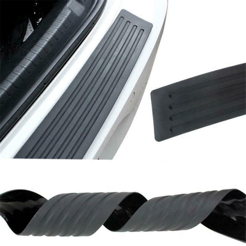 Universal Car Soft Sill Plate Bumper Guard Protector Rubber Pad Cover Trim Cover