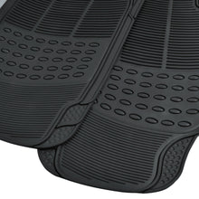 All Weather Rubber Floor Mats +Full Interior Set of Car SUV Seat Covers for Auto