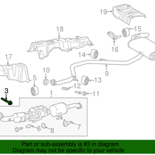 Genuine Toyota Front Pipe Bolt 90109-A0064