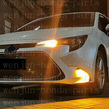 1 Pair Front Bumper Fog Lamp(DRL)LED White & Yellow For Toyota Corolla 2020