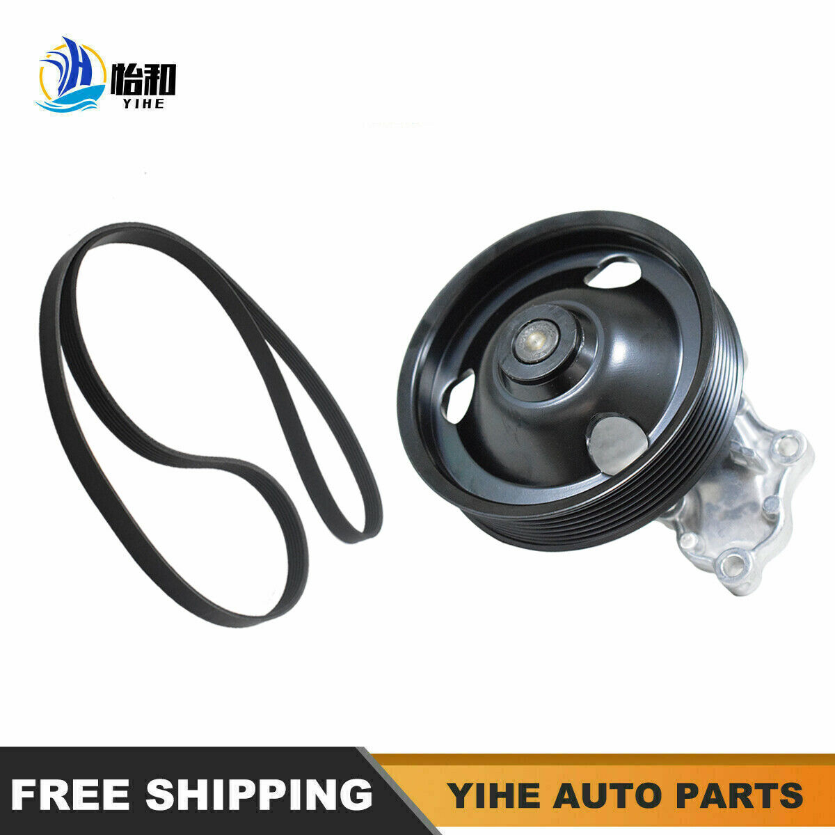 1 Set For Civic 2016-2020 Engine Water Pump and Belt FC1 19200-59B 31110-59B