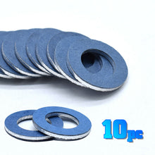 Set of 10 Oil Drain Sump Plug Washers Gasket 12mm Hole For Toyota Highlander