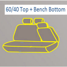 PU Leather Car 5 Seats Covers Cushion Front & Rear Frontier 88255 Bk/Tan