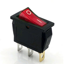 12V On/Off Large Rectangle Rocker Switch LED Lighted Car Dash Boat 3-Pin SPST
