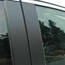 For Honda Civic 10th 16-20 3D Carbon Fiber Pillar Posts Window Cover Door Trim