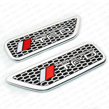 Set Wing Style TRD Fender Badge Emblem Logo Side Marker For Toyota Scion Sport