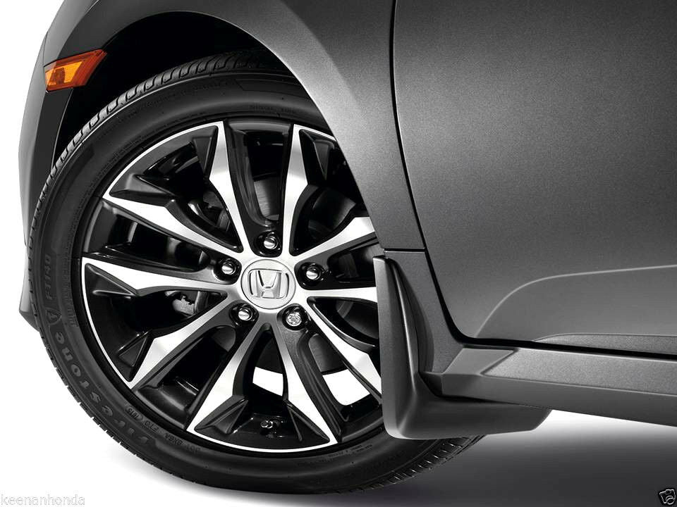 Genuine OEM Honda Civic 4dr Sedan Splash Guard Set 2016 - 2020 Except Si Models