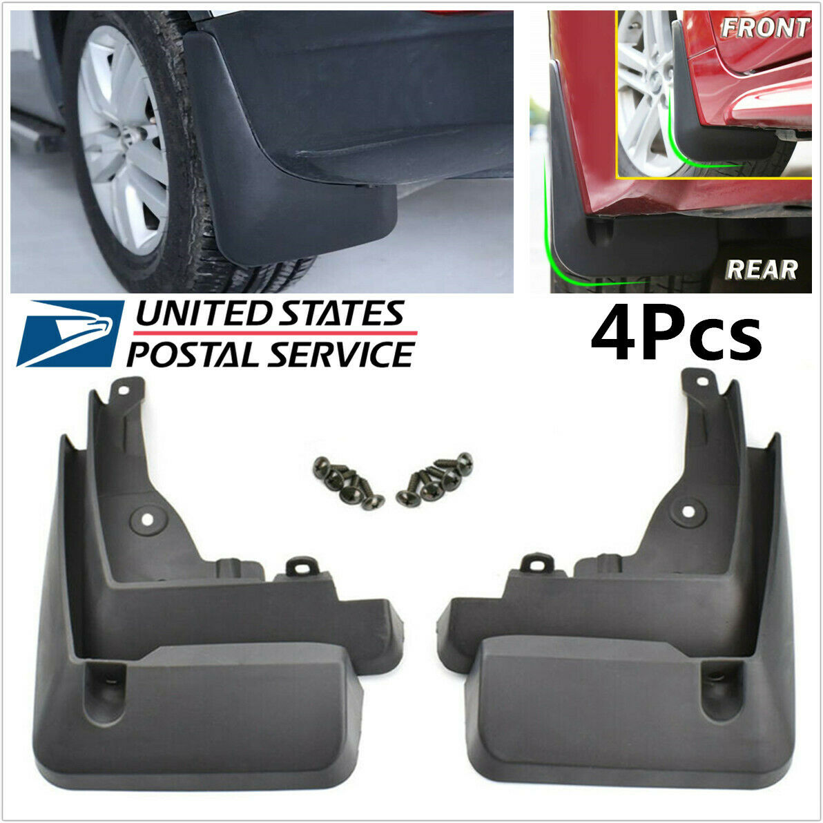 For Toyota Corolla E210 Sedan 2020 4PCS Plastic Mud Flaps Splash Guards US Ship