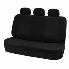 Highback Seat Covers Seat For Car SUV Auto Van Full Set Solid Black