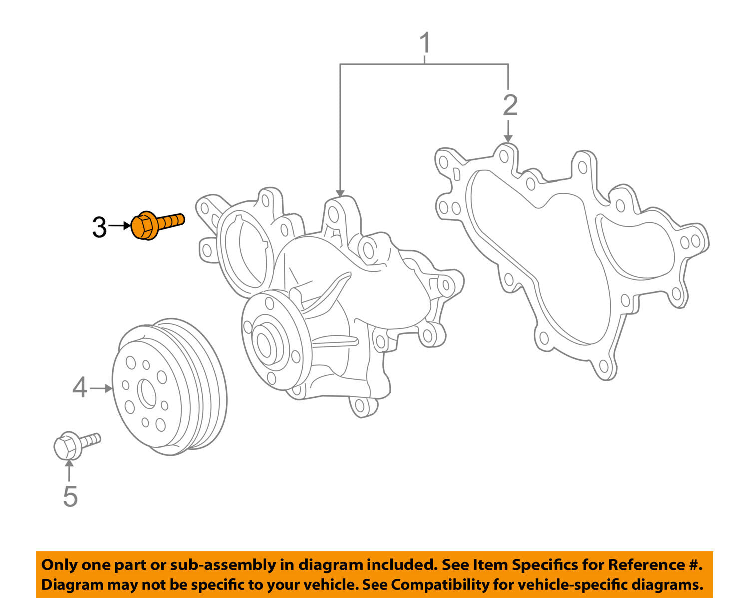 TOYOTA OEM A/C AC Condenser/Compressor/Line-Mount Bracket Bolt 90105A0127