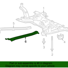 Genuine Toyota Side Reinforced 51108-02090