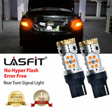 2x LASFIT 7440 NO Hyper Flash LED Rear Turn Signal Light for Nissan Toyota Honda