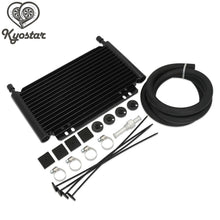 14 Row 8000 Type Plate & Pin Racing Engine Transmission Aluminum Oil Cooler New