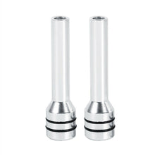 2Pcs Silver Car Truck Interior Door Locking Lock Knob Pull Pins Aluminum Alloy