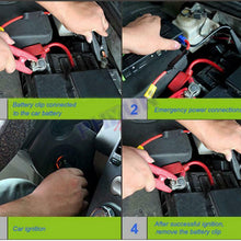 Portable 68800mAh Car Emergency Jumper Starter Battery Power Bank 4 USB Charger