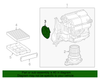 Genuine Toyota HVAC Blend Door Actuator 87106-0E130