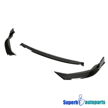 For 2019-2020 Toyota Corolla Glossy Black Front Bumper Lip Lower Spolier 3PCS
