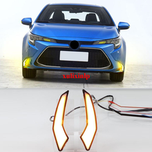 2X For Toyota 2020 Corolla L/LE/XLE LED front bumper fog light DRL running light