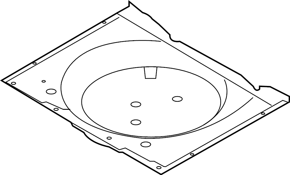 Nissan 74514-4BA0A Floor Pan (Rear).