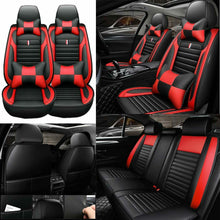 PU Leather Car Seat Covers 5-Sit Cushion Protector Universal Interior Accessoris