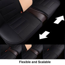 US 9pc Car 5-Seat PU Leather Seat Cover Cushion For Nissan Altima Sentra Rogue