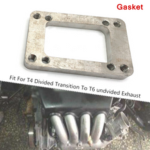 8 Holes Turbo Manifold Flange Stainless Steel adapter T6 to T4 Undivided Exhaust