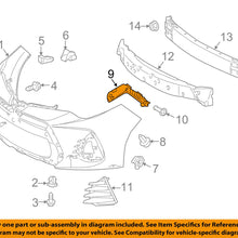 TOYOTA OEM 17-18 Corolla Front Bumper-Side Retainer Bracket Right 5211502350