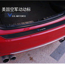 Rubber Car Rear Bumper Cover Sticker Scuff Guard US Air Force Type Self-adhesive