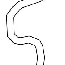 G922A-47010 Toyota Hose, inverter cooling inlet, no.1 G922A47010, New Genuine OE