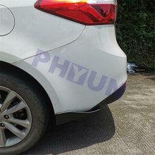 2x Universal 47cm Car Side Skirt Winglet Rear Bumper Corner Spoiler Lip Diffuser