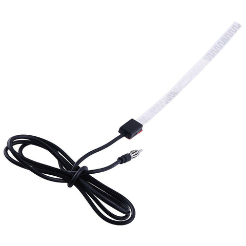 12V Universal Car Antenna Hidden Radio Amplifier Stereo FM/AM Receiver Aerial 1x