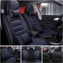 PU Leather Car Seat Covers 5-Sit Cushion Protector Universal Interior Accessoris
