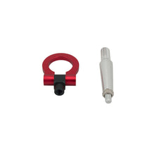 1x Car Front Bumper T2 Screw Red Aluminum CNC Tow Towing Hook Race Accessories