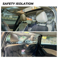 Car Taxi Air Conditioner Isolation Film Safety Partition Shield Protector Cover