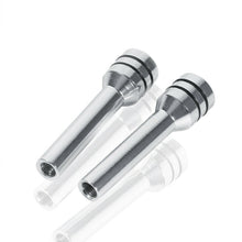 2Pcs Silver Car SUV Interior Door Locking Lock Knob Pull Pins Aluminum Alloy