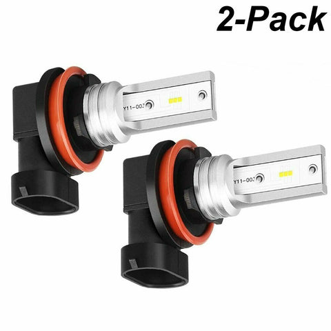 2X SEALIGHT G1S H11 LED Fog Light Builbs 6000K White Foglight Lamps Super Bright