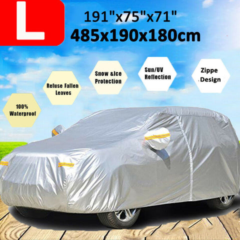 Car Cover Waterproof Outdoor Dust Protection For Toyota RAV4 Corolla FJ Cruiser
