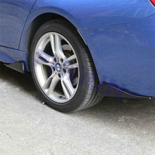 2x Universal 47cm Car Side Skirt Winglet Rear Bumper Corner Spoiler Lip Diffuser