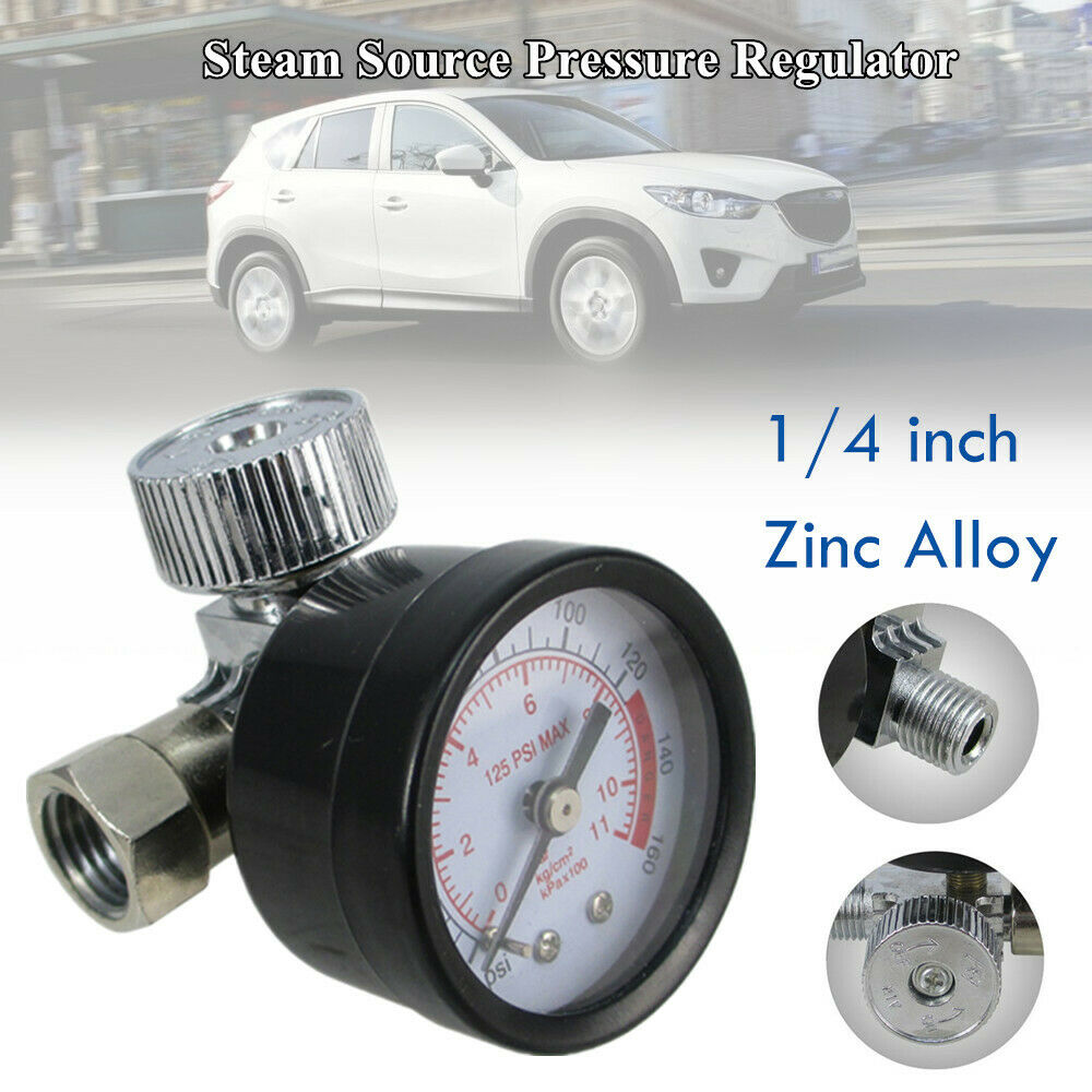 Regulating Valve Compressor Filter Steam Source Pressure Regulator w/Valve Knob