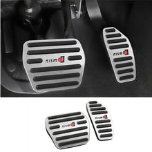 Foot Gas Brake Pedal Silver Automatic Accessories For NISSAN ROGUE 2014-2020 AT