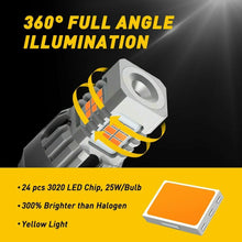 Amber 7440 Anti Hyper Flash LED Turn Signal Parking Light Bulbs Extreme Bright
