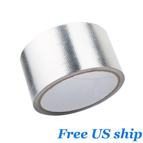 5M x 5CM Heat Shield Wrap Tape Car Intake Intercooler Pipe Reflective Insulation