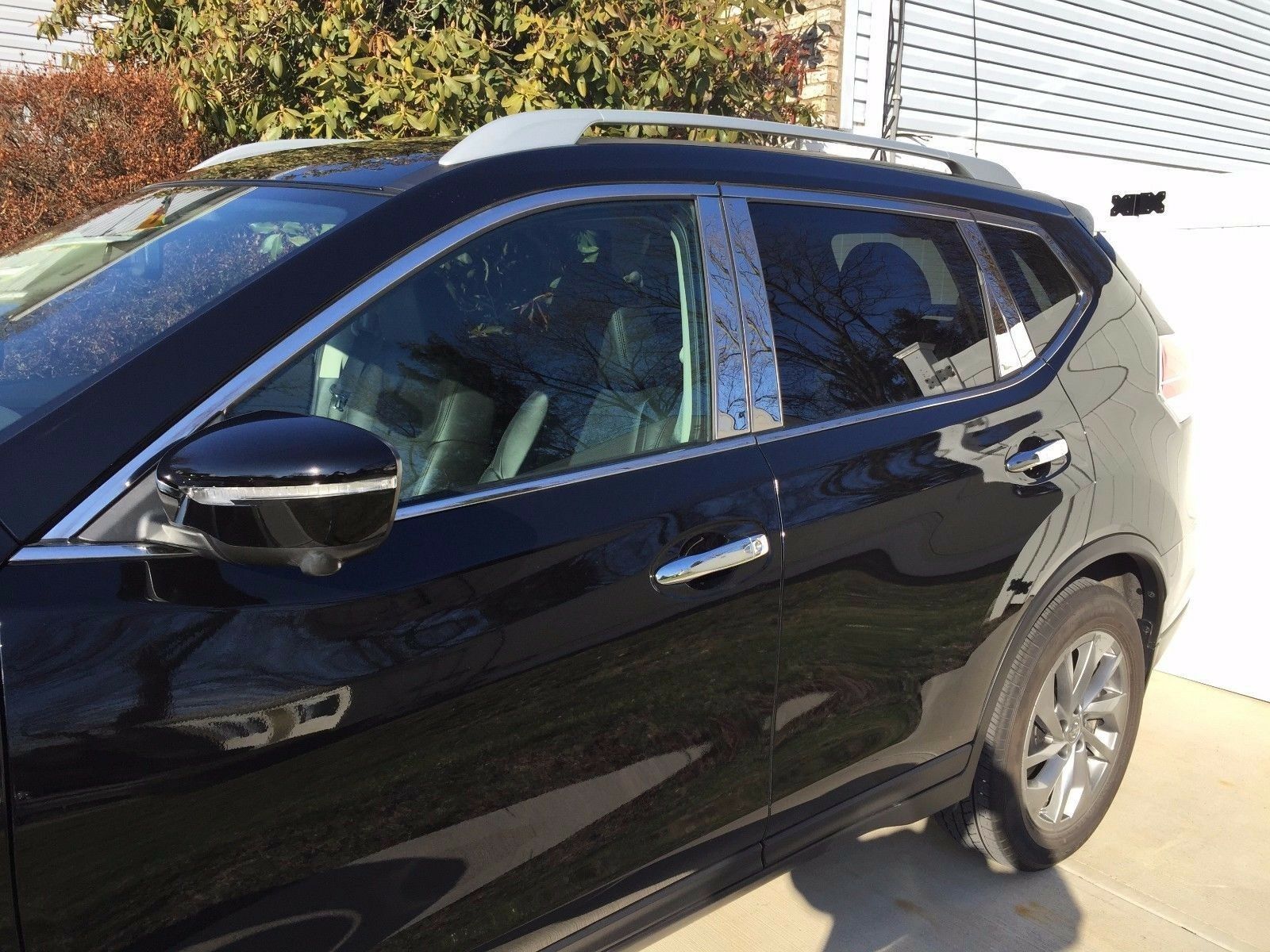 CHROME PILLAR COVERS FOR NISSAN ROGUE 2014-2020 (8PC COVER SET)