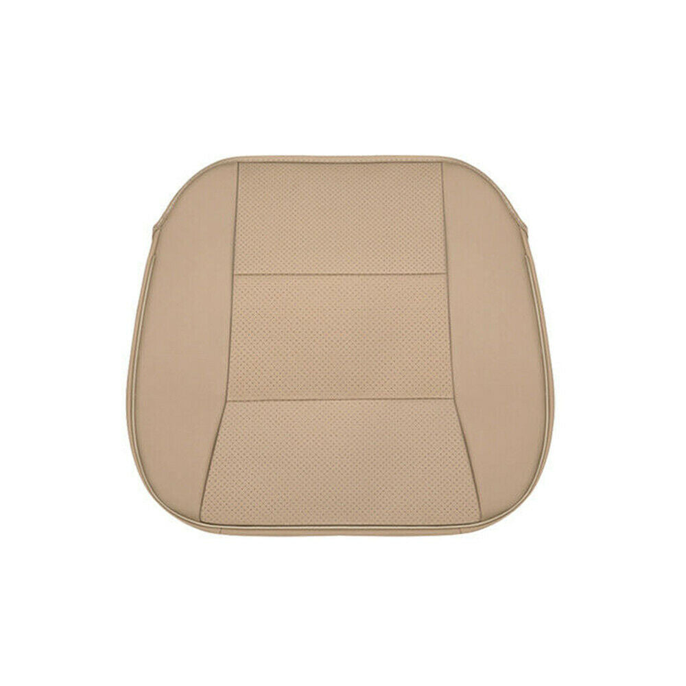 Breathable Car Front Seat Cover PU Leather Seat Protector Cushion 3D Universal