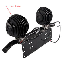 1x Black Offroad SUV Car Front Bumper Light Bar Mount Bracket Holder Accessories